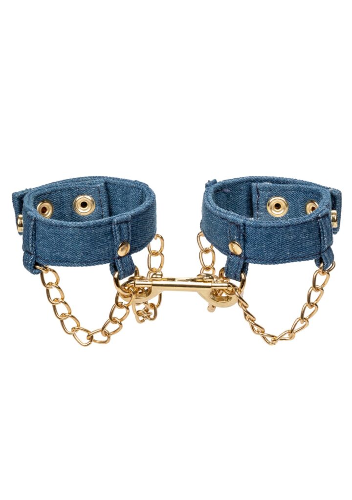 Ride 'em Premium Denim Collection Wrist Cuffs