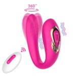 Twisting Wearable Butterfly C-Clip Vibe