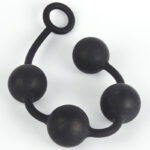 C437 Noir Beaded Roller Massager