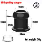 Blossom Crystal Hollow View Plug with Cap