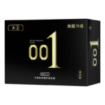 Black Gold 001 Ultra Thin Hyaluronic Condoms