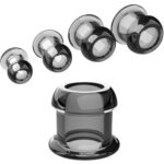 Blossom Crystal Hollow View Plug with Cap
