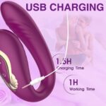 Twisting Wearable Butterfly C-Clip Vibe