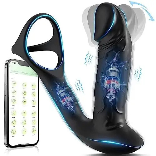 App-Controlled Remote Vibrating Prostate Massager