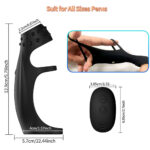 Kleto Triple Ring Rechargeable Vibrating Ring