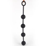 C437 Noir Beaded Roller Massager
