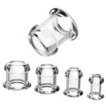 Blossom Crystal Hollow View Plug with Cap
