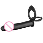 Dual-Ring Silicone Vibe Plug Set