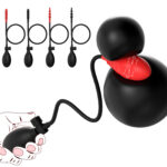 C376 Inflatable Silicone Anal Plug
