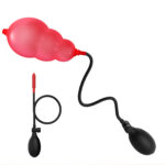 C376 Inflatable Silicone Anal Plug