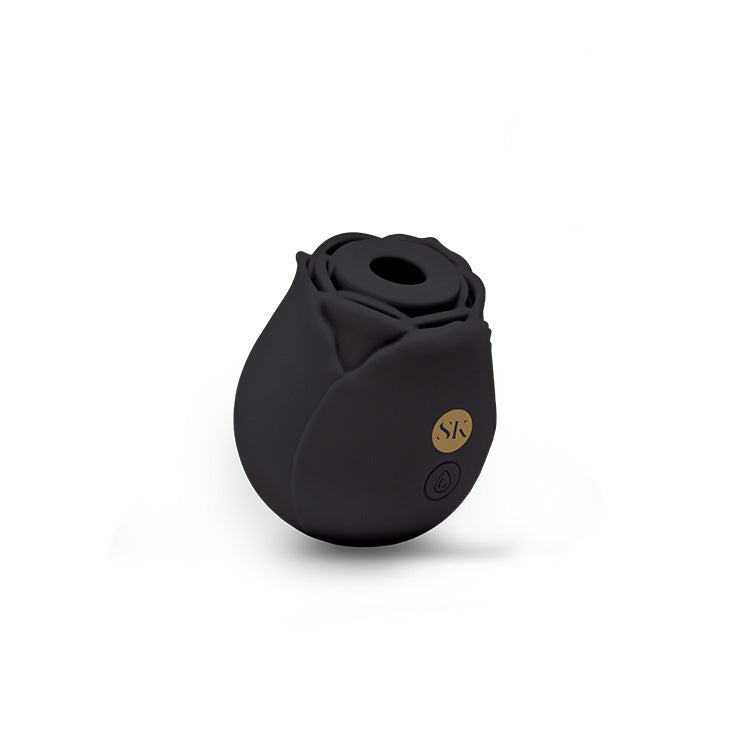 Rosegasm Black Air Suction Vibe — matte black rose