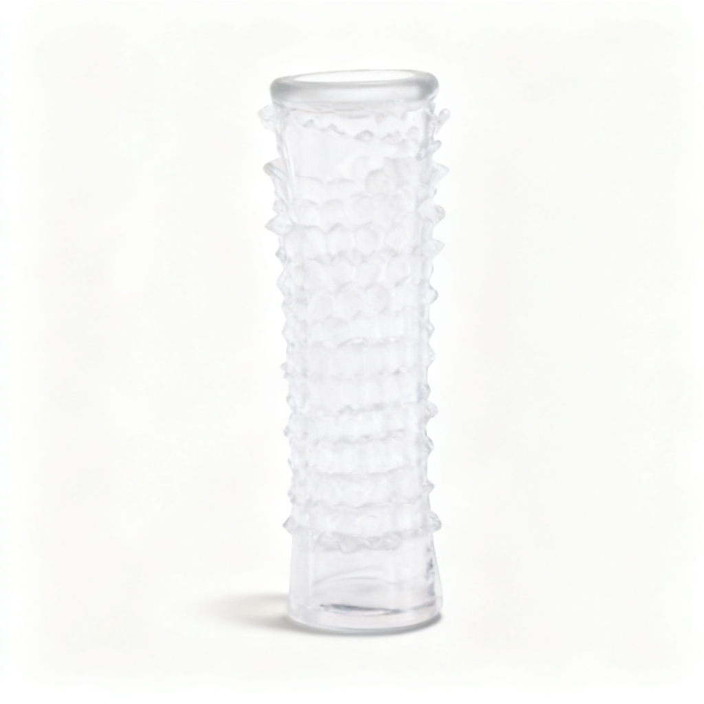 Pleasure Dragon Vibrating Crystal Sleeve Set