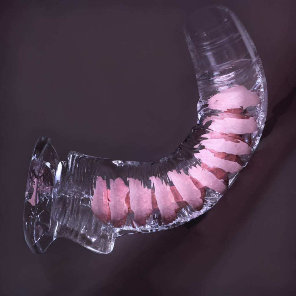 Crystal Ribbed Suction Wand