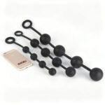 C437 Noir Beaded Roller Massager