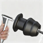 Noir Silicone Hollow Core Anal Plug