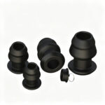 Noir Silicone Hollow Core Anal Plug