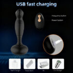 Rechargeable Remote Silicone Plug