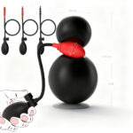 C376 Inflatable Silicone Anal Plug