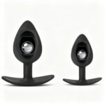 Luxe Weighted Beaded Silicone Plug