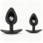 Luxe Weighted Beaded Silicone Plug