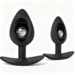Luxe Weighted Beaded Silicone Plug