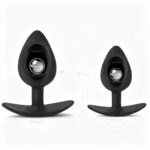 Luxe Weighted Beaded Silicone Plug
