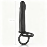 Dual-Ring Silicone Vibe Plug Set