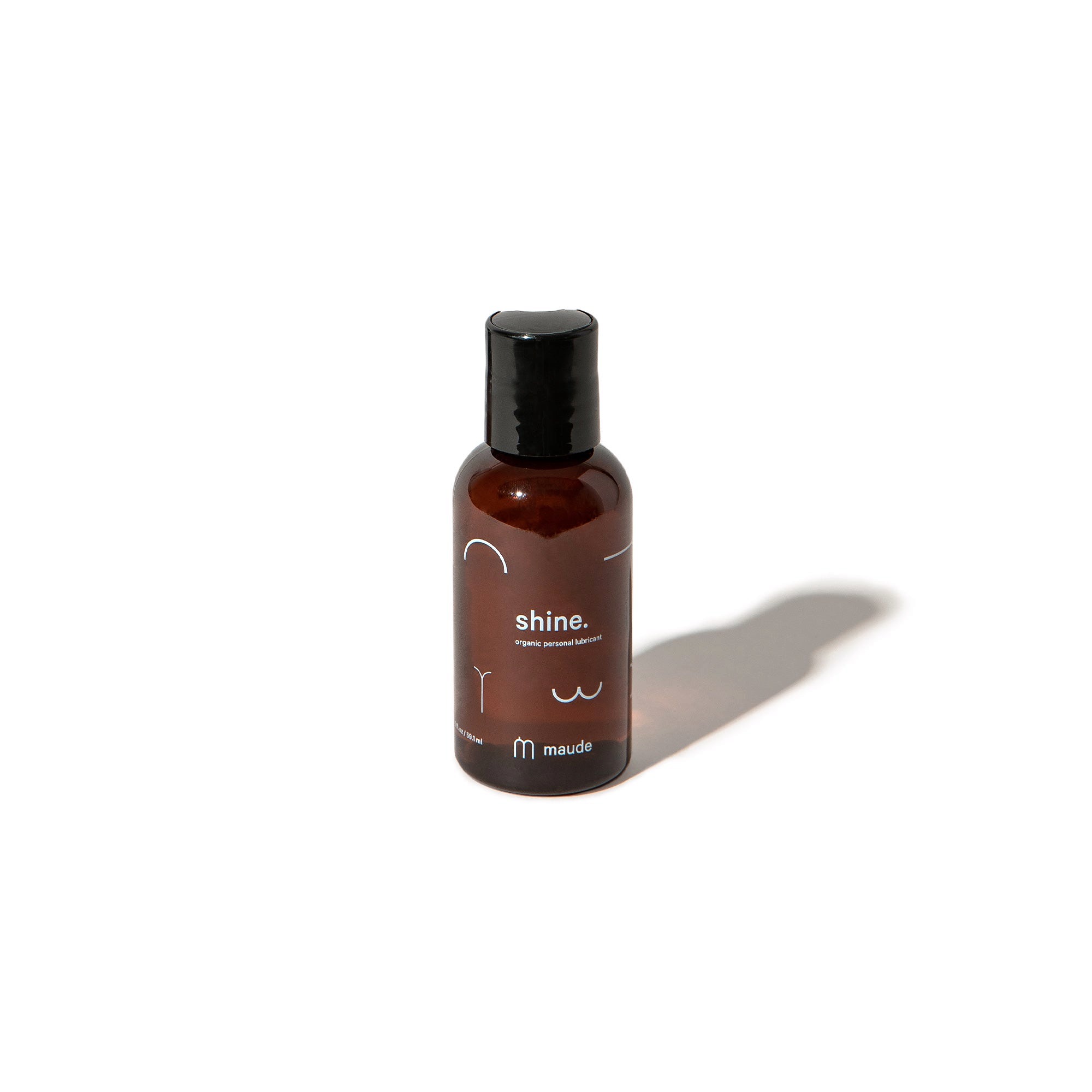 shine aloe water-based lubricant bottle
